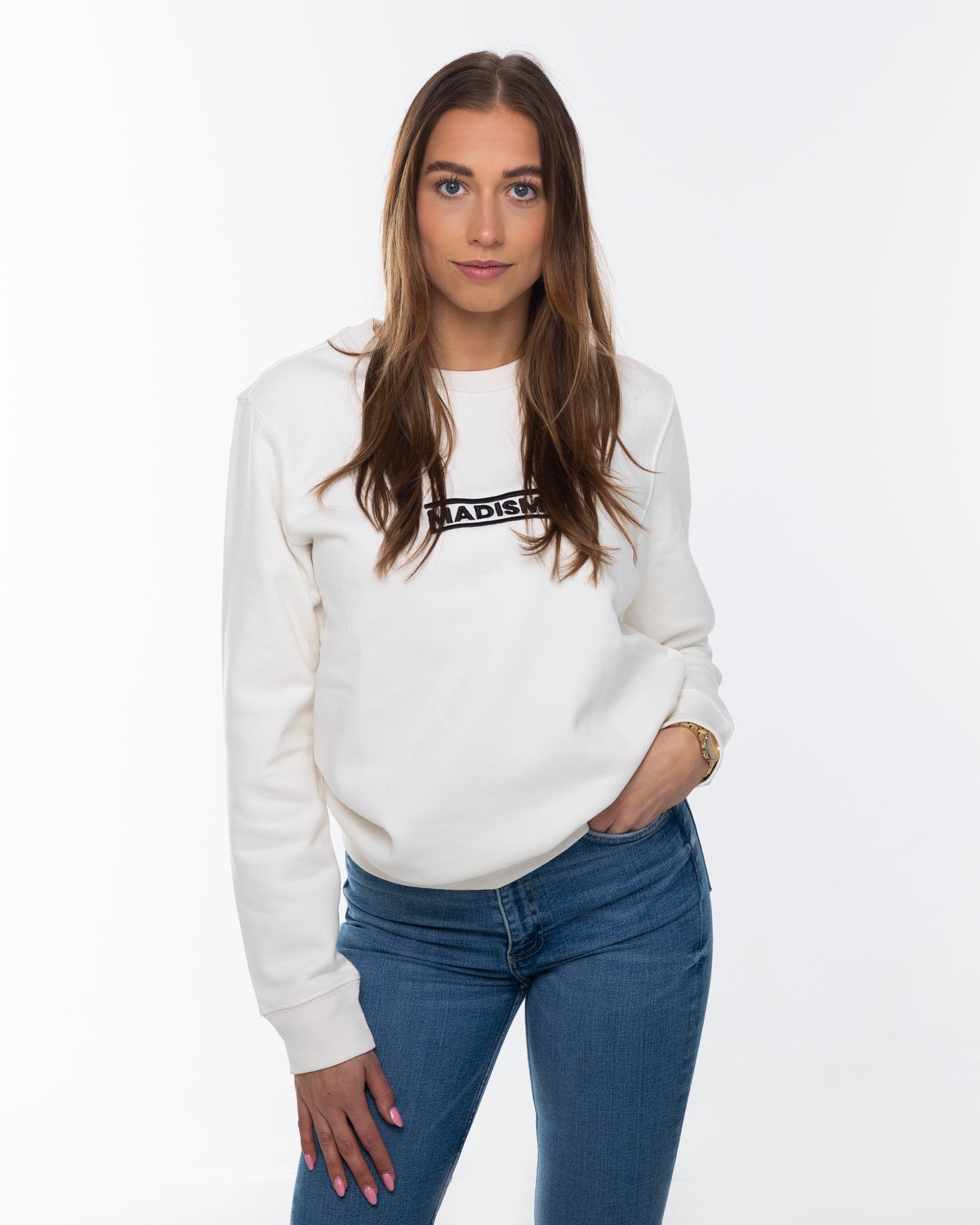 Signature Madism Embroidered Sweater
